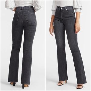 NWOT Express New High Waisted Denim Bootcut Jeans